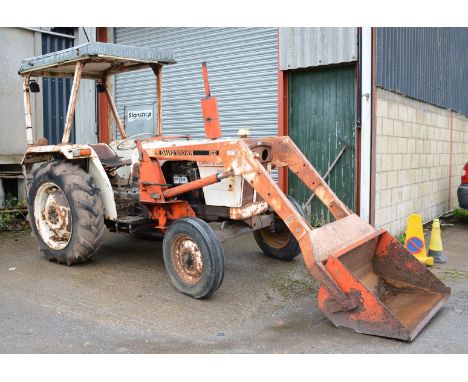A David Brown 885 Diesel engined farm tractor TWP 608L, first registered on the 5th June 1973, Chassis/Frame No. 626530. Fitt