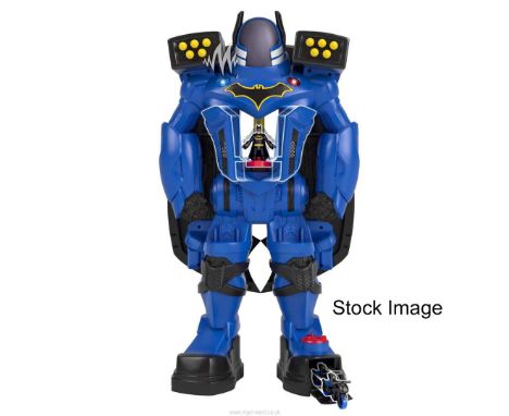 A large Fisher-Price Imaginext DC Super Friends Batman metamorphic Robot, "Batbot Xtreme".