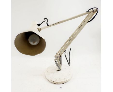 A mid 20th century anglepoise lamp 