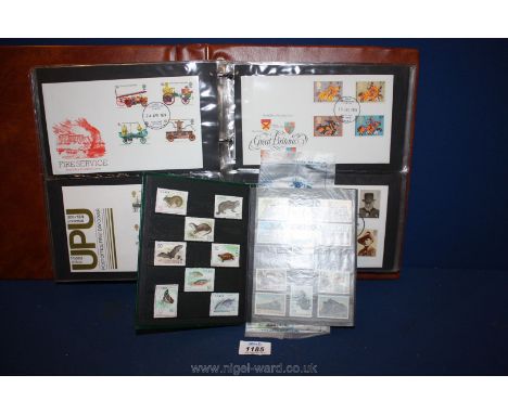 A quantity of first day Stamp covers 1969-1979 and a small album of Japanese stamps