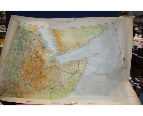 First and second edition of maps including Muskat, Northern India etc.