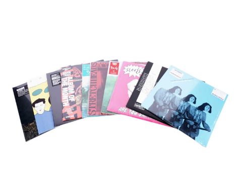 Ten mixed Punk, New-Wave and Post-Punk records: Josef K - The Only Fun In Town, 2019 limited edition (sealed); Josef K - It's