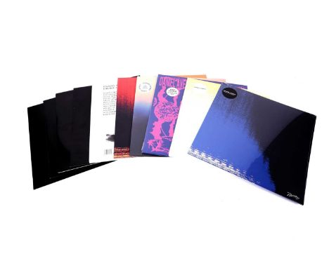Eleven records by British Techno and Ambient DJ Daniel Avery: Song for Alpha; Love + Light (sealed); Illusions of Time, on cl