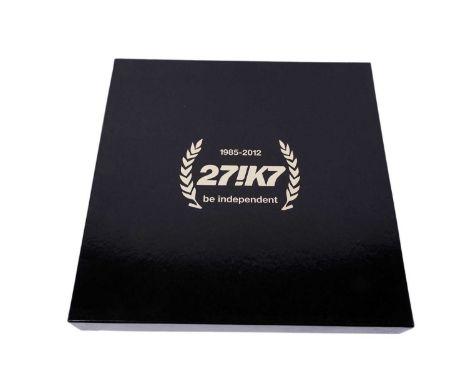 27 !K7, 2012 4xLP 10" limited edition box set with slip mats, Electronic music featuring various artists including DJ Kicks, 