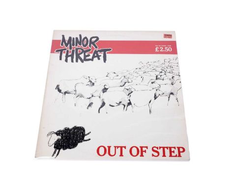 Minor Threat - Out of Step, 1983 12" EP remixed UK reissue.