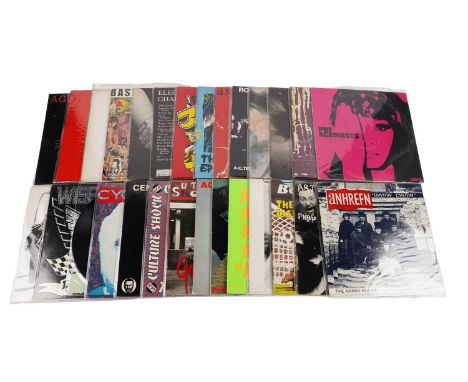Twenty-eight mixed Punk, New-Wave and Post-Punk records, artists to include: Wiseblood; Adam and The Ants; A.C. Temple; Cultu