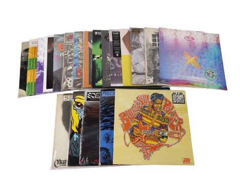 Twenty mixed Rock, Metal, Blues, Shoegaze, Psychedelic, Indie, Doom, and Post-Rock records, artists to include: The Byrds; Bi