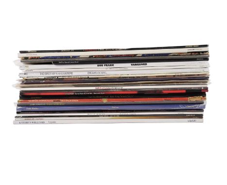 Twenty-six mixed Folk, Folk-Rock, Experimental, Acoustic, Country, and World music records, artists to include: Bob Dylan; Am