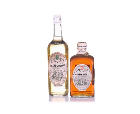 One bottle of Glen Grant Highland Malt Scotch Whisky, 5yr old, distilled 1968, 70 proof, 26 2/3 fl ozs together with one Glen