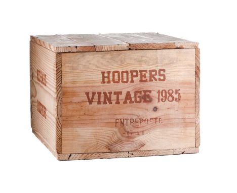 Case of Hoopers Vintage Port, 1985, opened OWCCollector in Essex