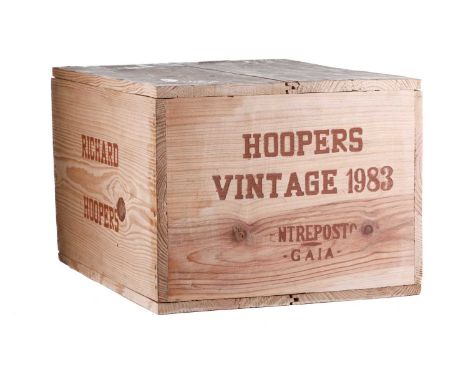 Case of Hoopers Vintage Port - 1983, opened OWCCollector in Essex 