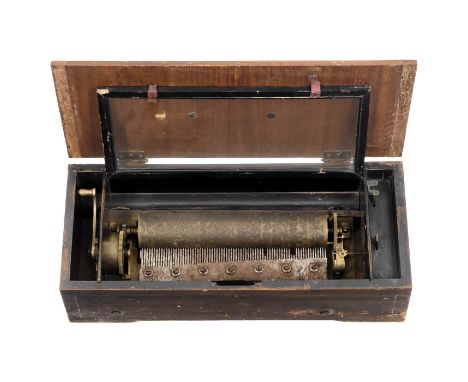 4 mechanische Musikinstrumente zum Restaurieren, um 19001) Polyphon No. 46, für Blechplatten 24,3 cm, 46 Töne im Stahlkamm (e