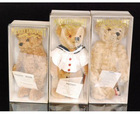 Three Merrythought limited edition teddy bears comprising Jack, Rusty and The Liberty Bear, all with certificates (3)