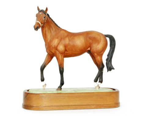 A limited edition Royal Worcester model of Nijinsky modelled by Doris Lindner, number 31 of 500, complete with certificate