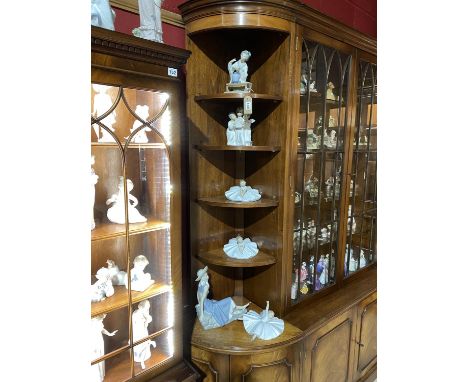 Two Lladro figural groups and four Nao figural groups