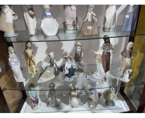 Eight Nao figures