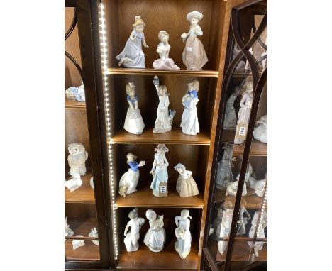 Twelve Nao figures