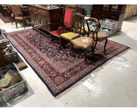 A Persian carpet square, 350cm x 255cm