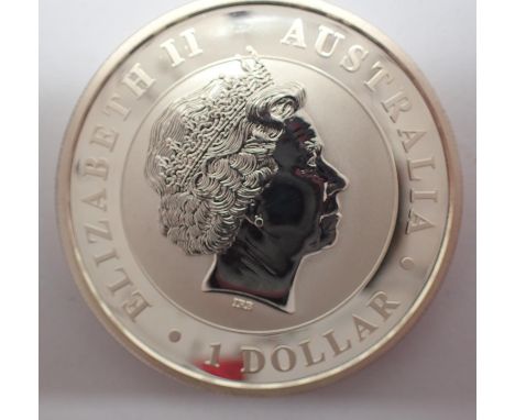 2015 Australian Koala dollar silver 1oz bullion round. P&amp;P Group 1 (£14+VAT for the first lot and £1+VAT for subsequent l