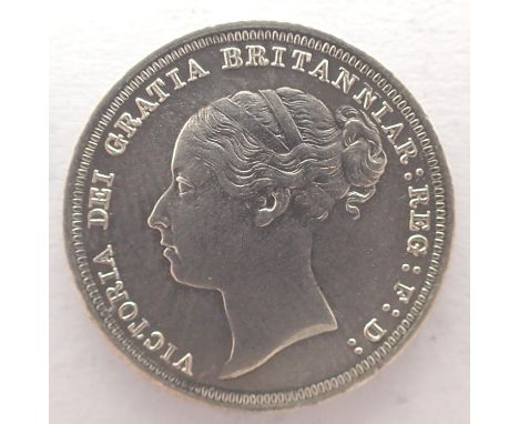 1888 silver sixpence, wreath type, of Queen Victoria. P&amp;P Group 1 (£14+VAT for the first lot and £1+VAT for subsequent lo