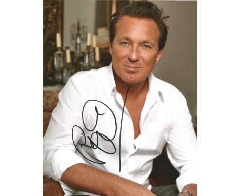 Martin Kemp signed 10 x 8 colour Photoshoot Portrait Photo, from in person collection autographed at ITV Studios London 2015.