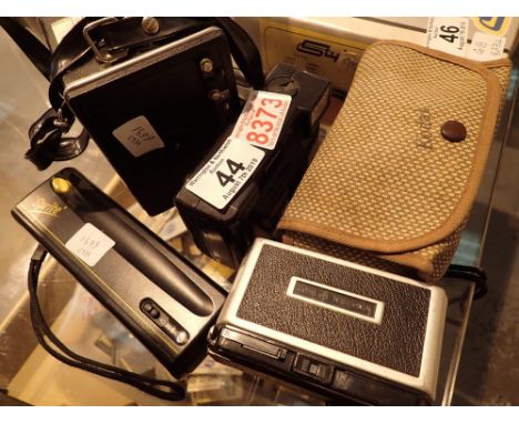 Vintage bakelite camera and later examples 
