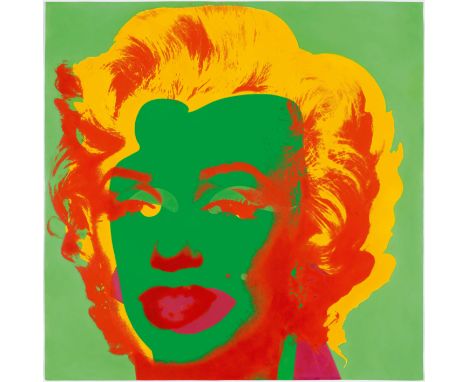 ANDY WARHOL(Pittsburgh 1928–1987 New York)Aus: Marilyn Monroe (Marilyn). 1967.Farbserigrafie. 25/250. Verso mit Bleistift mon