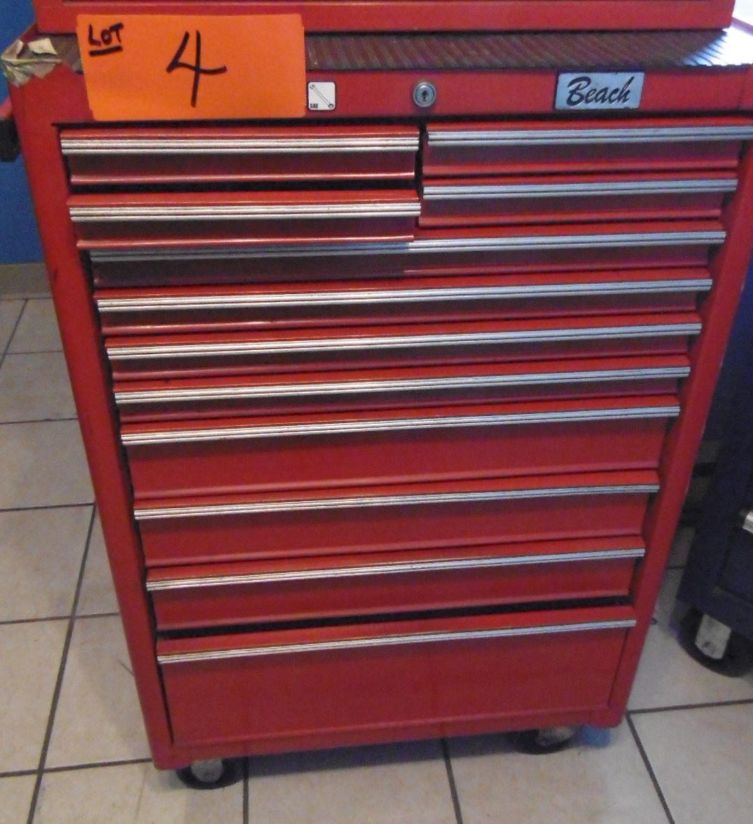 BEACH 12 DRAWER BOTTOM ROLLING TOOLBOX