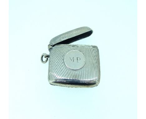 Polo interest; an Edwardian silver Snuff Box, hallmarked Birmingham, 1908, of oval form, the back inscribed "Secunderabad Nov