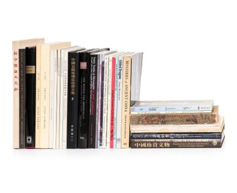 ASIAN ART REFERENCE BOOKS - EARLY CHINESE WORKS OF ART
Assorted volumes mainly focused on early Chinese metalwork. bronzes; s