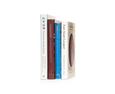 ASIAN ART REFERENCE BOOKS - LACQUER: GLASS; TEXTILES AND CLOISONNE
Comprising:
Cloisonne, Chinese Enamels from the Yuan, Ming