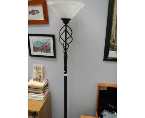 A modern standard lamp