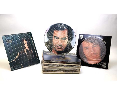 A large collection of Neil Diamond LPs, to include: I'm a Believer; On The Way To The Sky; Tap Root Manuscript; Primitive; Be