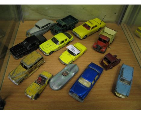 COLLECTION OF OLD DINKY AND TRI-ANG DIE CAST 