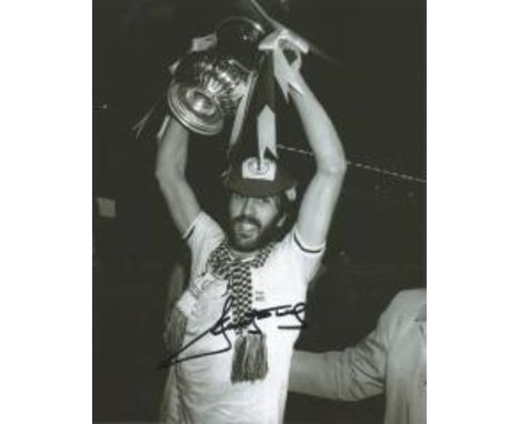 Ricky Villa Tottenham Signed 10 X 8 Inch Photo Good condition All signed items come with COA and guarantee of authenticity. C