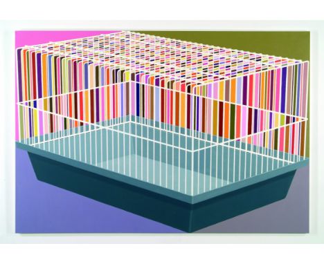 DAN HAYS (B. 1966)Mutual Understanding 1998 signed, titled, dated 1998 and variously inscribed on the reverse of each canvaso