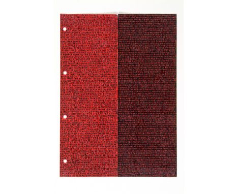 STEVEN LOWERY (B. 1980)'Gnashin' was in fashion 2003 signed, titled and dated 07/3/03 on the reversepen on paper29.3 by 21 cm