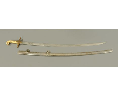 Major General Sir John Ponsonby KCB CMG DSO (1866-1952), Mameluke sword, the blade etched "John Ponsonby" and with service de