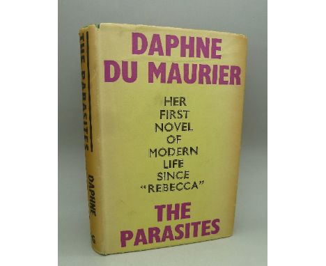 Daphne Du Maurier, The Parasites, first edition 1949, with dust cover