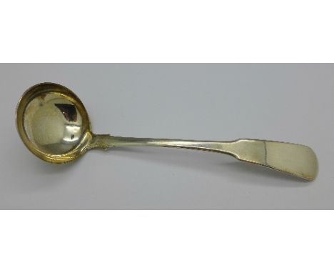 A Georgian silver Scottish toddy ladle, weight 30g