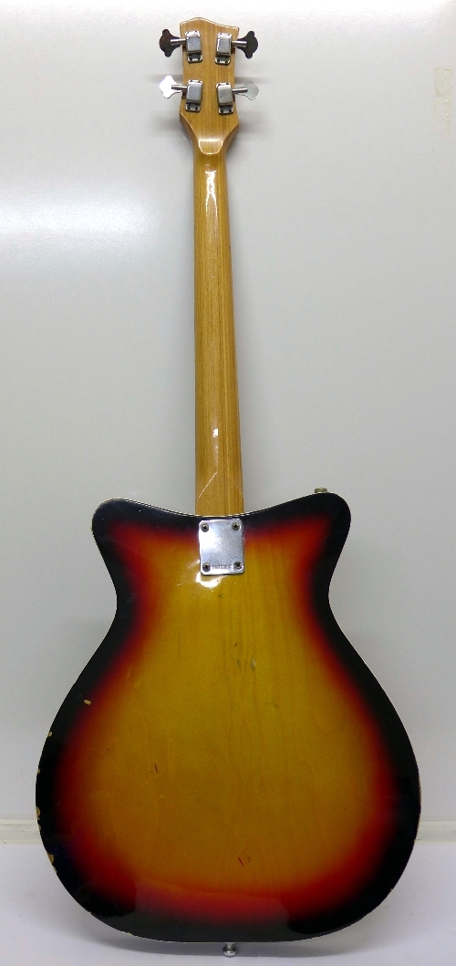 A 1960's Zenta Japanese bass guitar