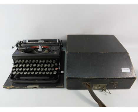 Vintage Triumph Perfekt typewriter. 