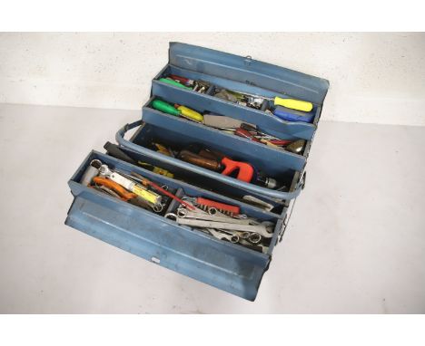 Cantilver Toolbox full of tools. See photos. 