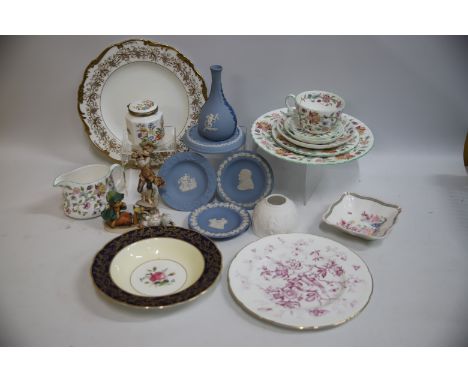 Good Mixed Ceramic to include Wedgwood, Minton, Aynsley etc. see photos.