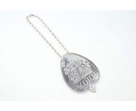 Vingtage Queens Silver Jubilee Commemorative Scotch Decanter Label (37g) 656907
