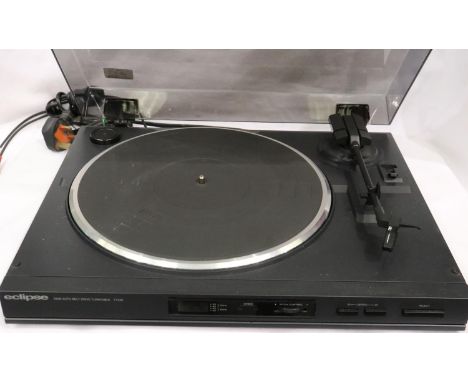 Eclipse TT430 Turntable, All electrical items in this lot have been PAT tested for safety and have passed. This does not conf