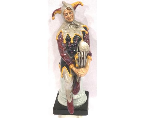 Royal Doulton Jester, HN 2016, H: 25 cm. No cracks, chips or visible restoration. P&amp;P Group 2 (£18+VAT for the first lot 