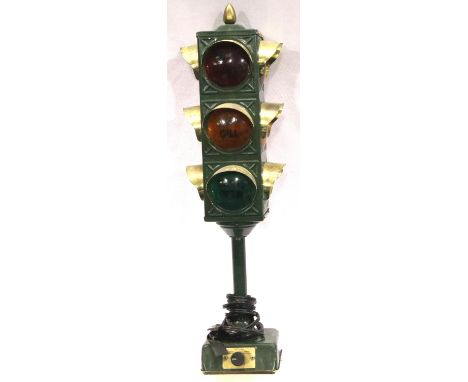 Traffic light style bar lamp open/last call/closed, H: 45 cm. Not available for in-house P&amp;P 