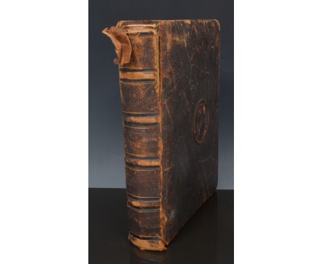 Two Victorian photograph albums, containing portrait photographs, and a Victorian Family Bible (3).