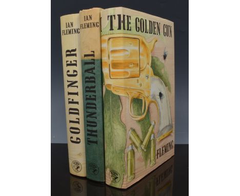 Ian Fleming, The Man with the Golden Gun, first edition 1964, with dust wrapper and other Ian Fleming titles, Casino Royal, 1